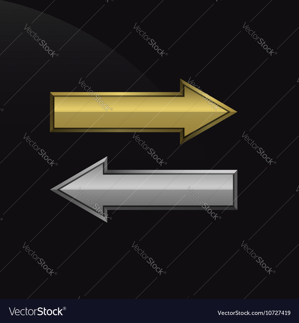 Golden and Silver Pointer Arrows