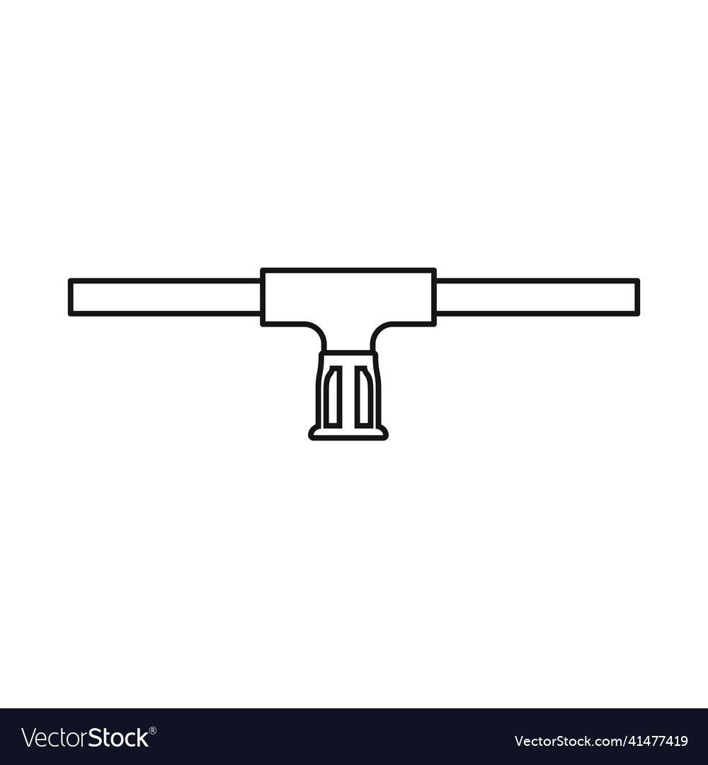 Isolated object of system and sprinkler symbol