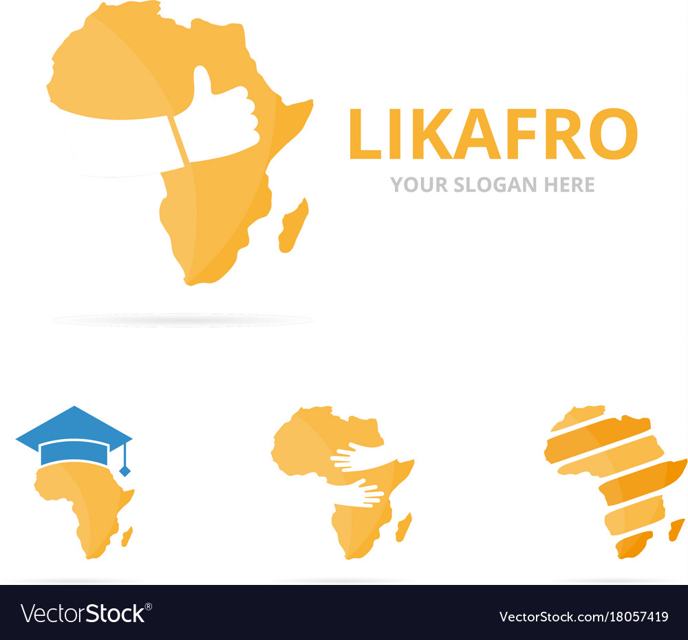 set of africa logo