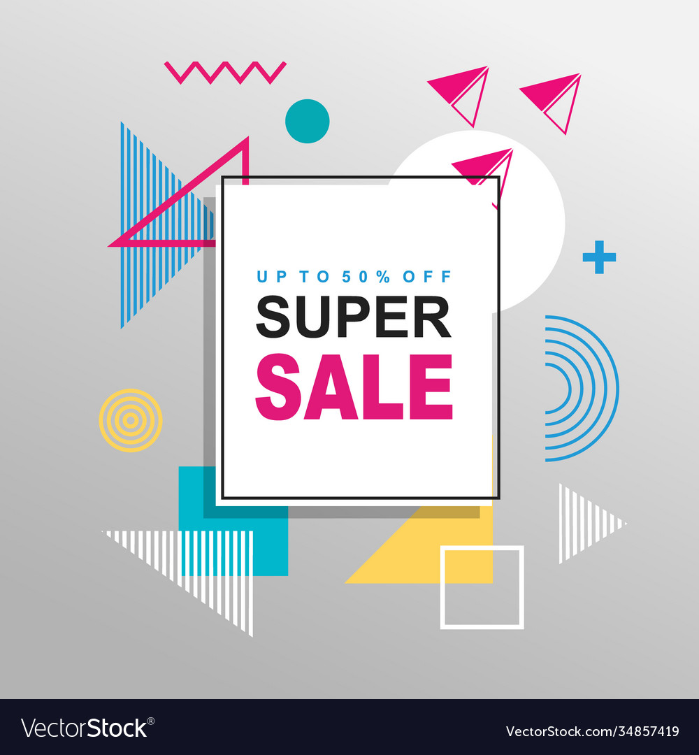 Super sale abstract geometric