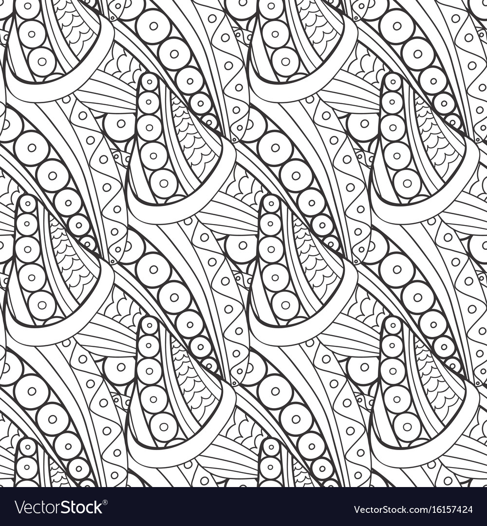Abstract seamless pattern textile print