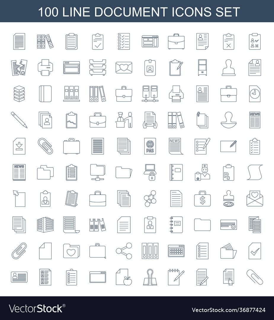 Document icons