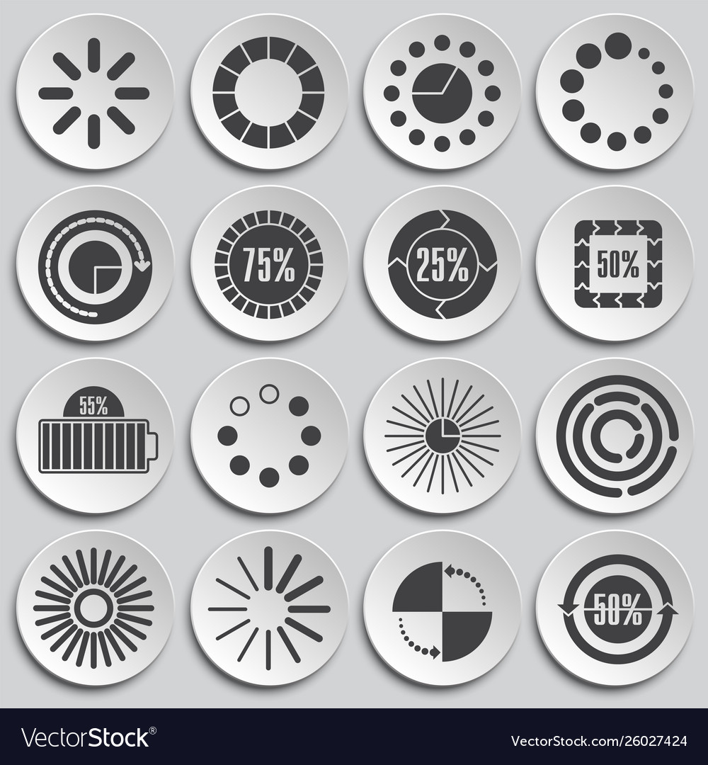 Lading related icons set on background for graphic