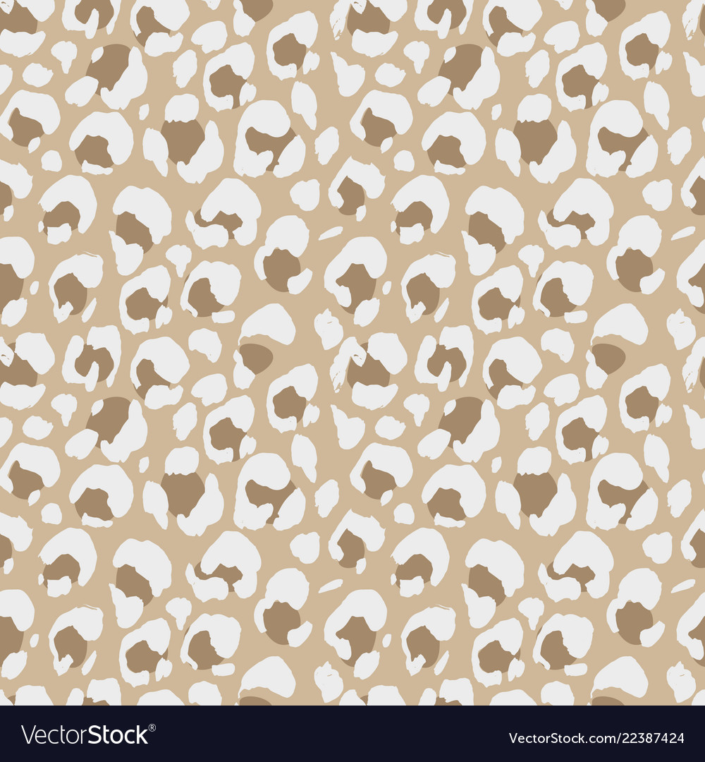 Leopard print seamless pattern