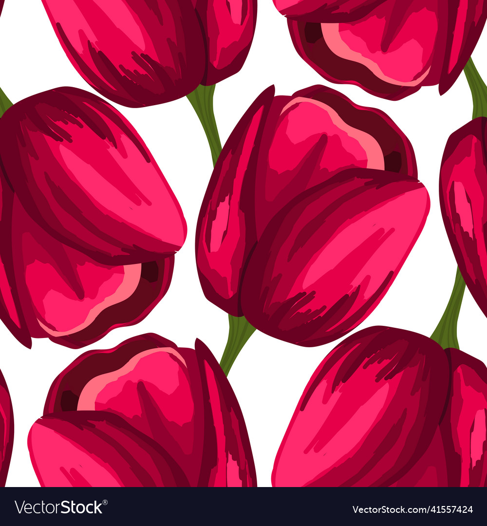 Spring colorful with red Vector Image Spring colorful with red