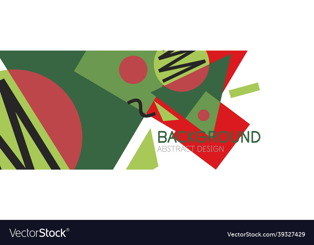 Abstract background blocks lines triangles vector image Abstract background blocks lines triangles