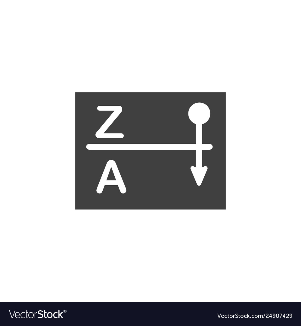 Database server sort icon element
