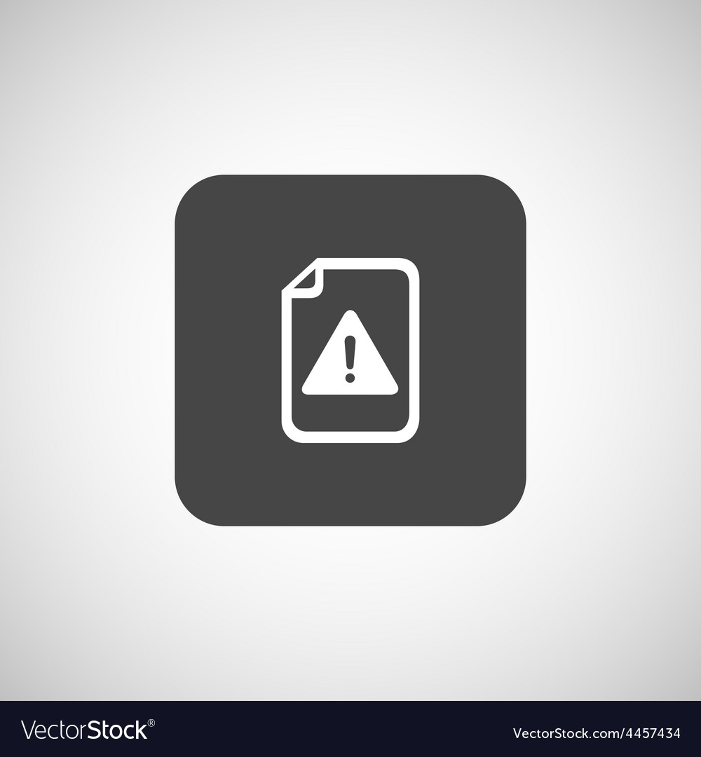 Browser Security Alert Icon