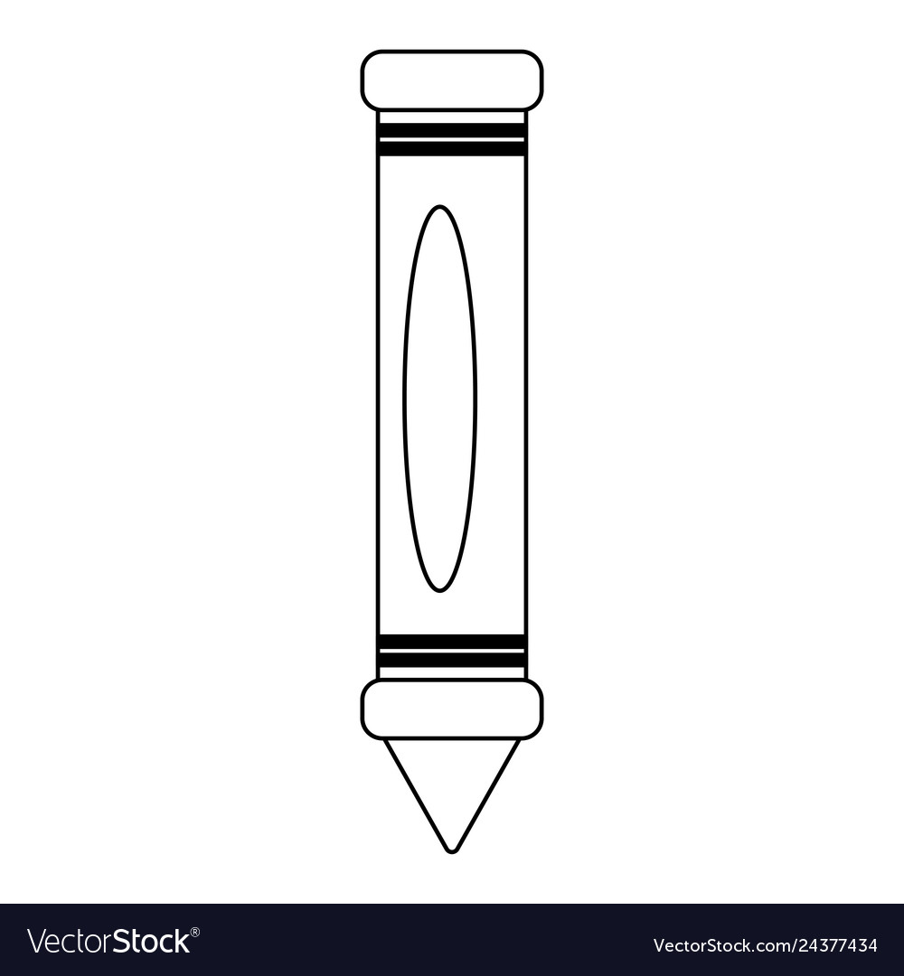 Premium Vector  Crayon vector illustration. cartoon coloring crayons.  crayons hand draw isolated.