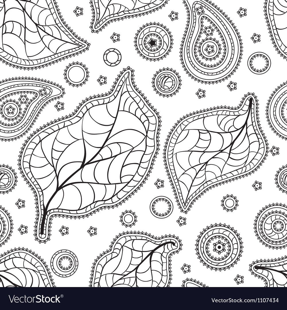Leaf Pattern - Seamless