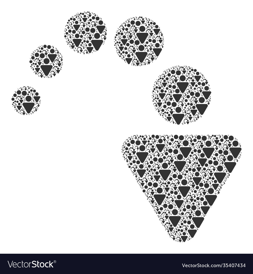 Redo recursive composition itself icons vector image Redo recursive composition itself icons