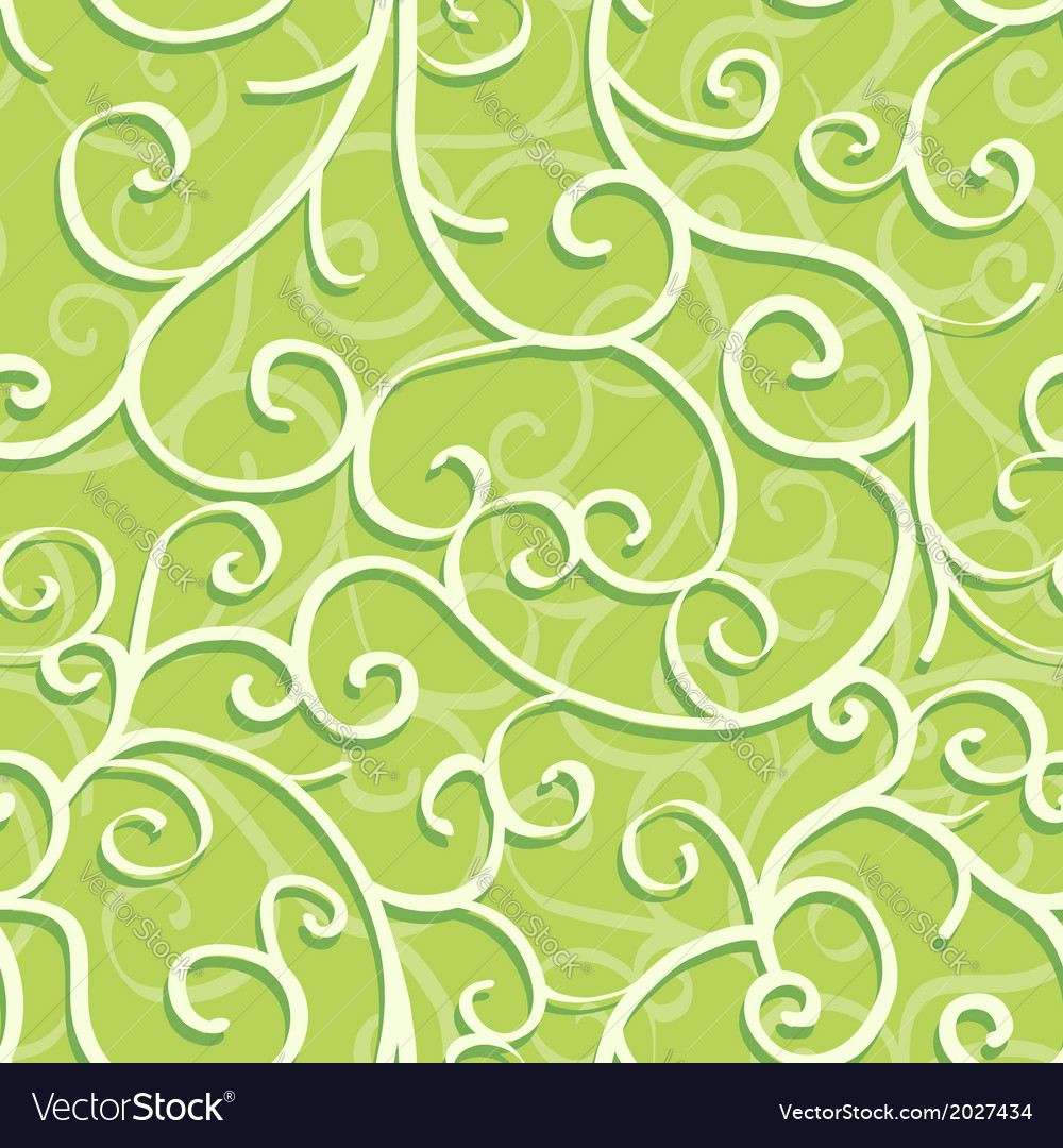 Seamless pattern with swirls