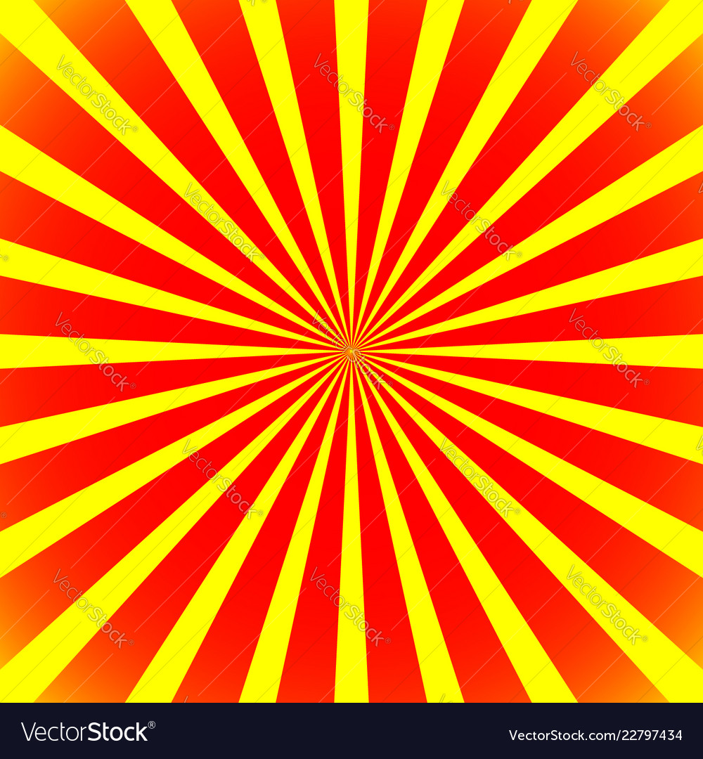 Starburst sunburst background radiating