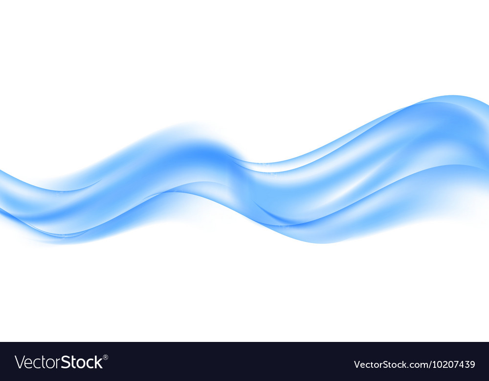 Abstract wave on white background