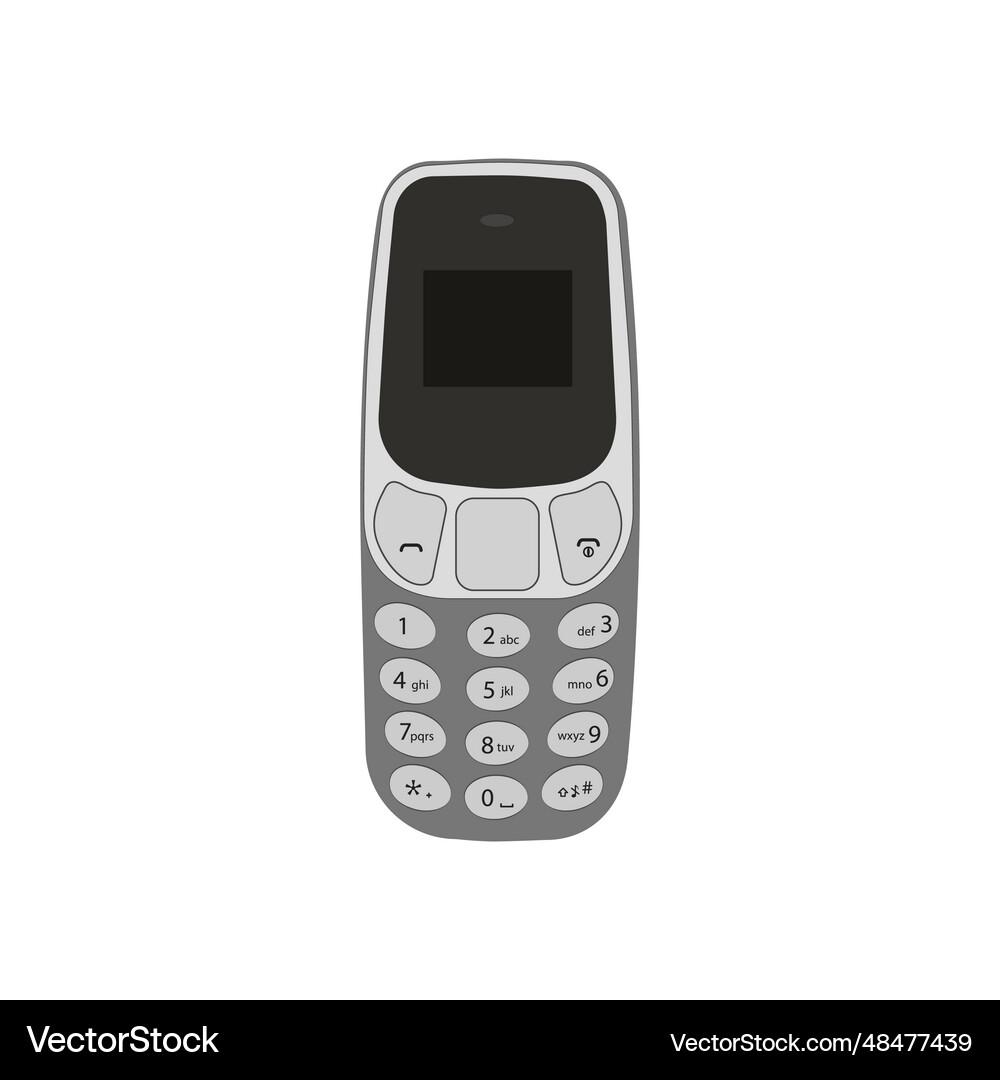 Phone Button Vector Button phone Royalty Free Vector Image - VectorStock