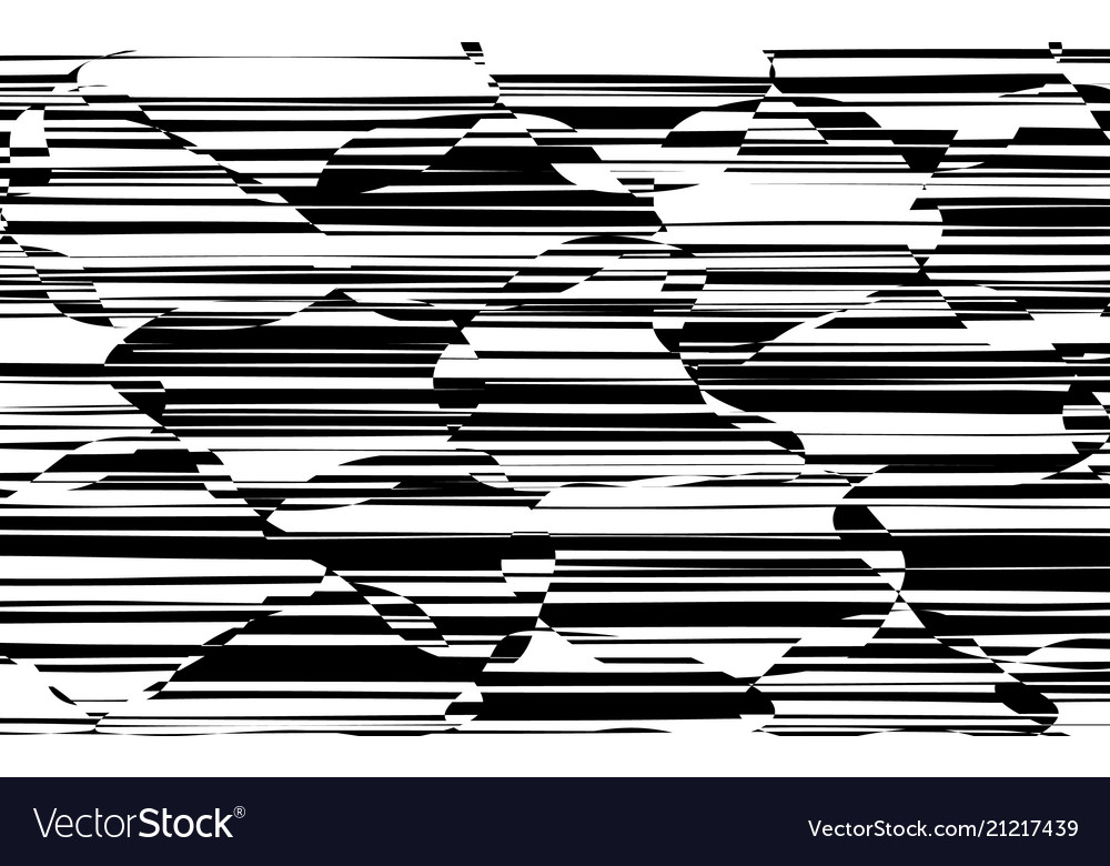 Chaotic Lines Abstract Pattern