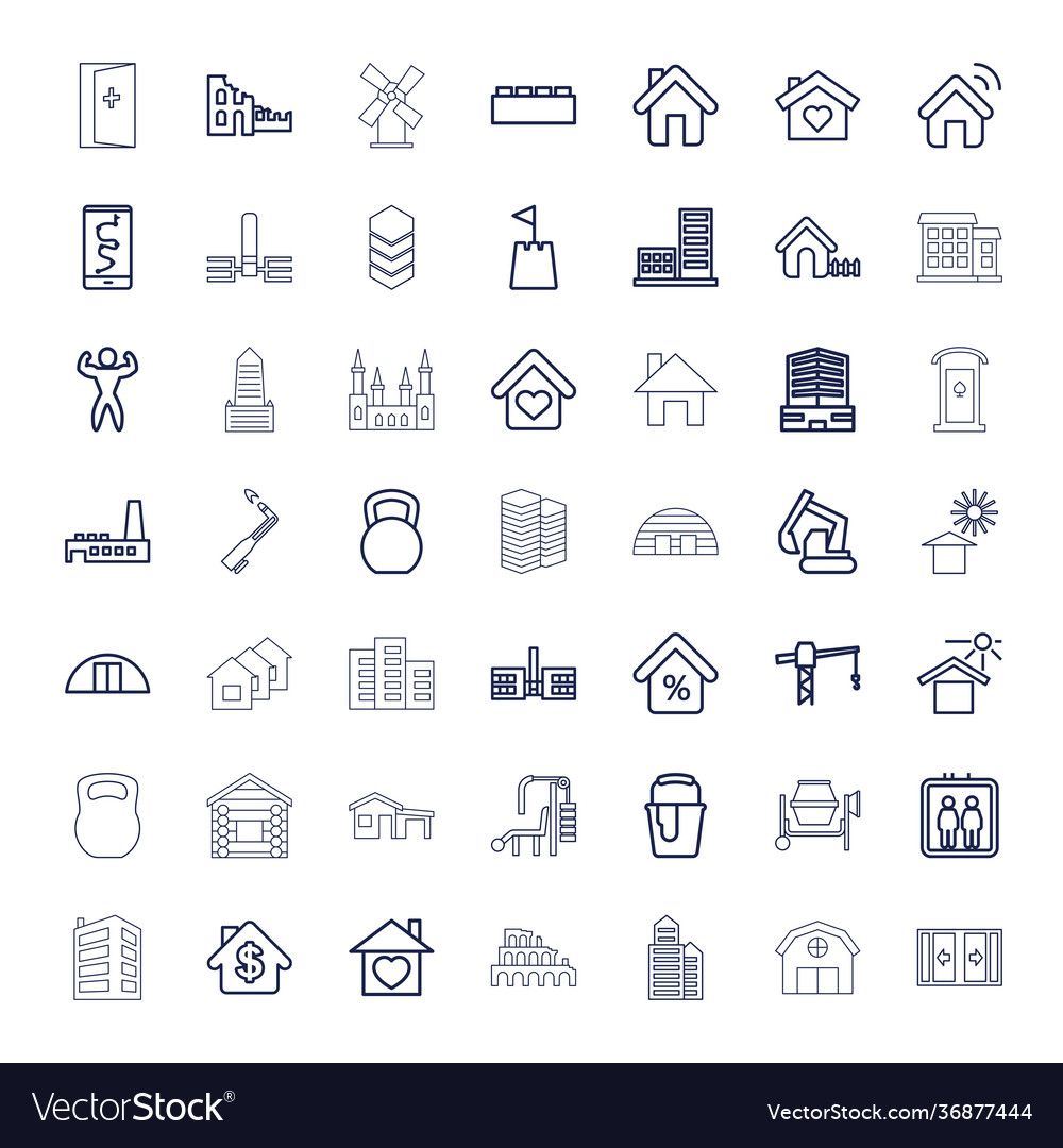 Building icons
