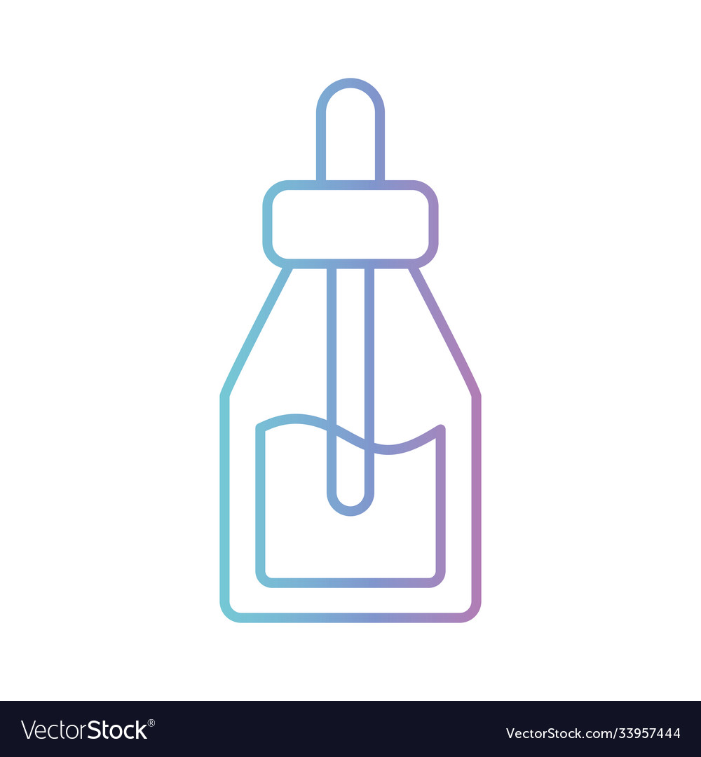 Dropper gradient style icon design