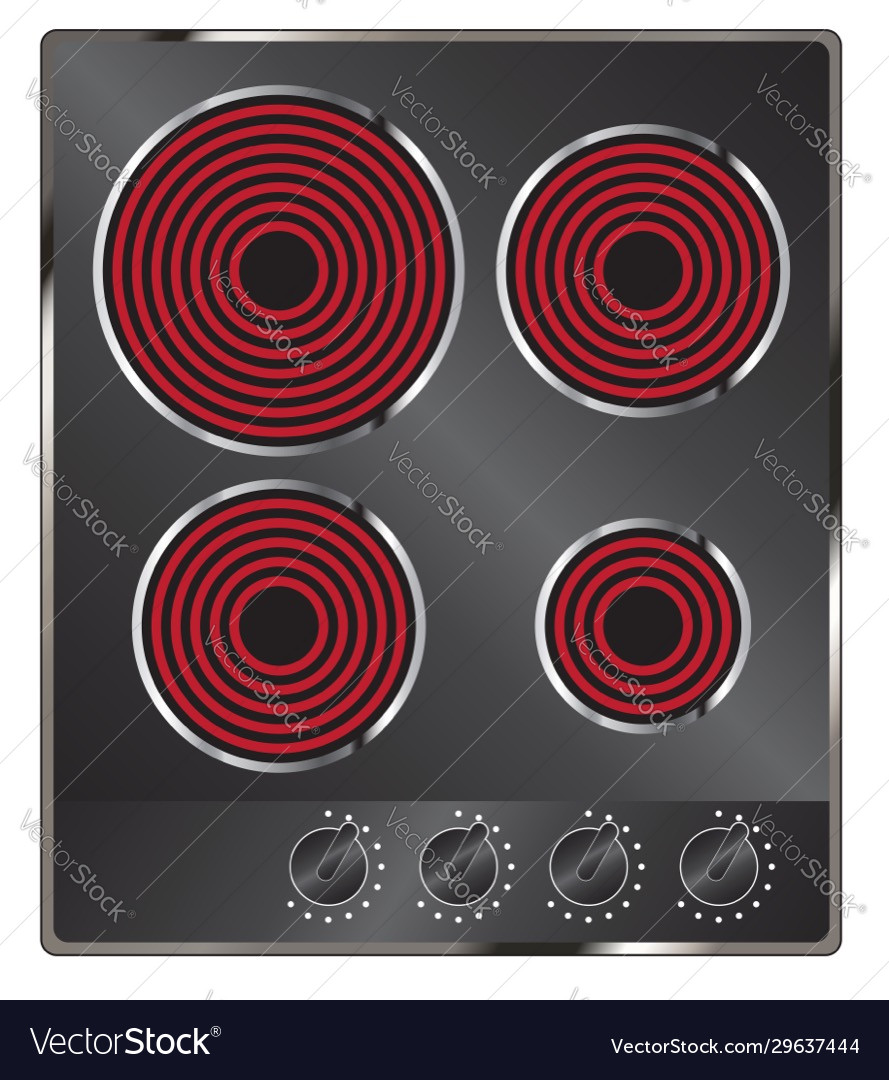 four plate electric stove