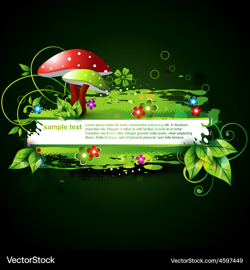 Abstract nature background Royalty Free Vector Image