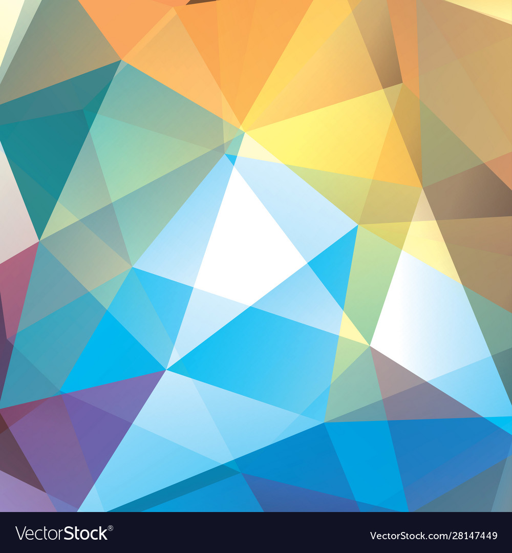 Abstract retro triangle background vector image Abstract retro triangle background