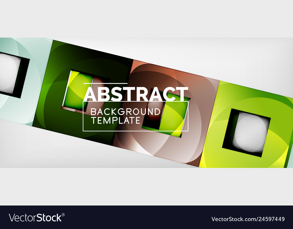 Background with color squares composition modern