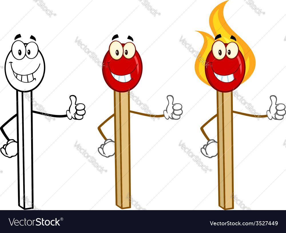 Cartoon flame and fire design Royalty Free Vector Image