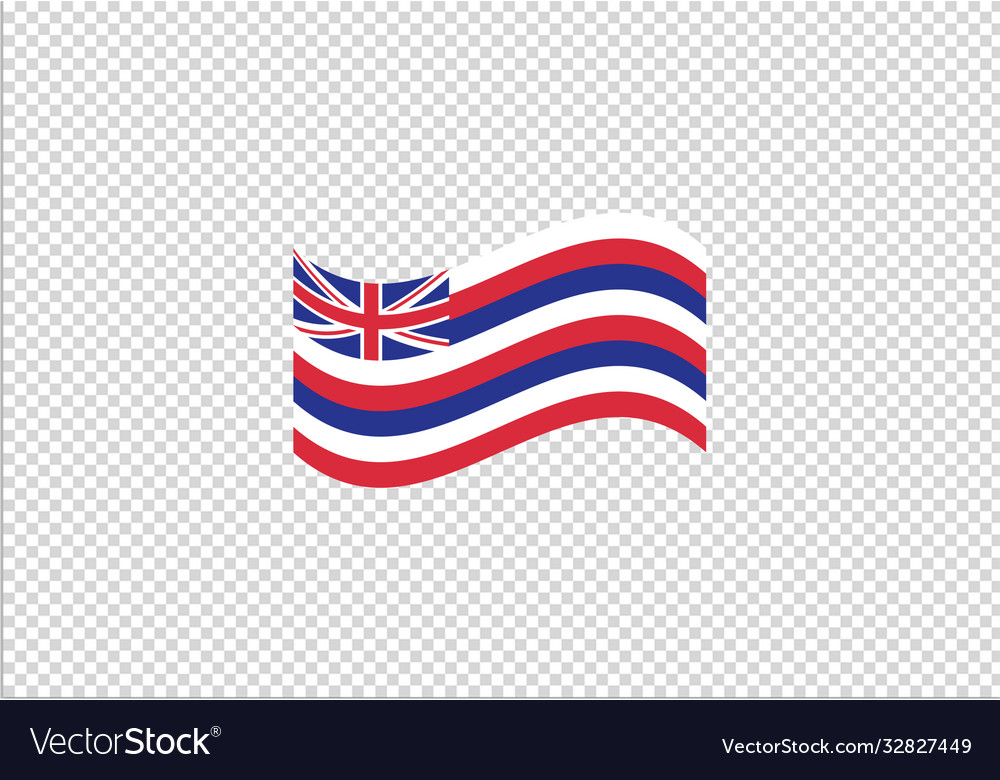 Hawaii flag national waving