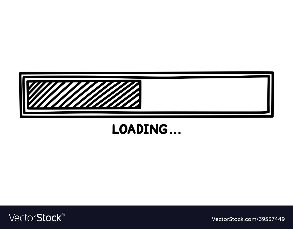 Progress loading bar infographics design element Vector Image Progress loading bar infographics design element