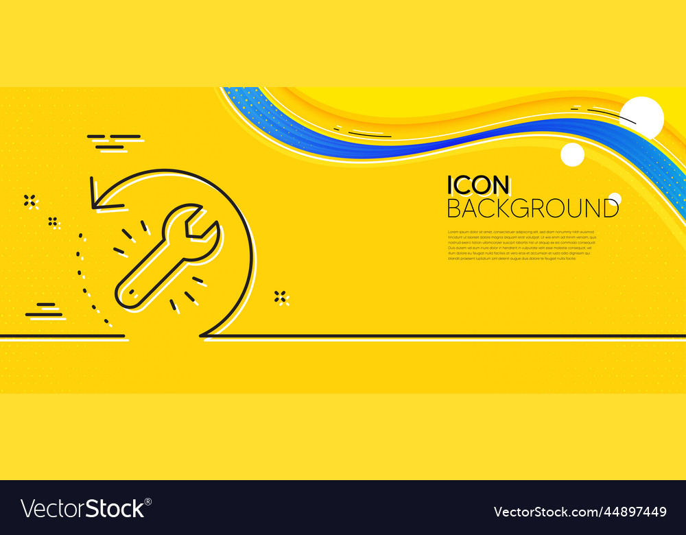 Recovery tool line icon backup data sign restore
