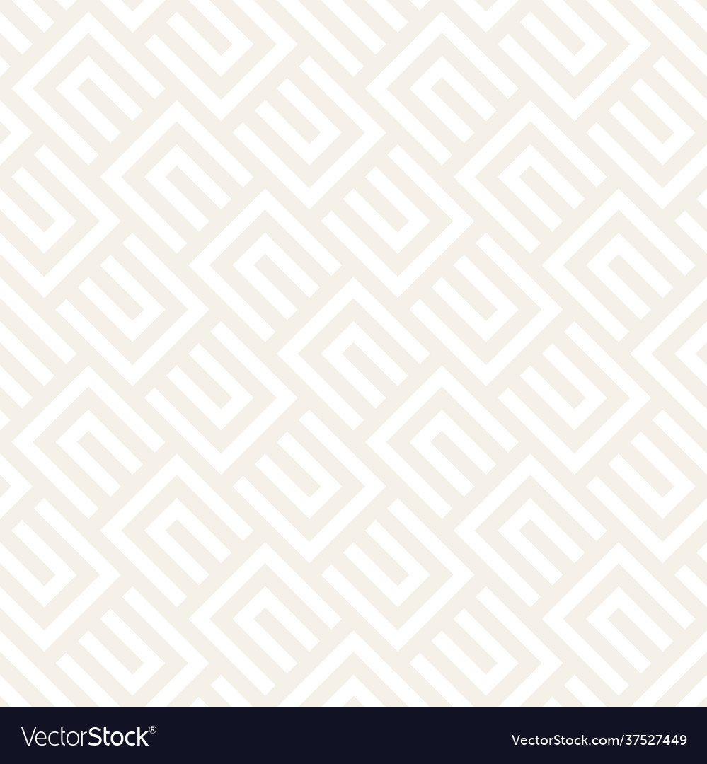 Seamless subtle lines mosaic pattern modern vector image Seamless subtle lines mosaic pattern modern