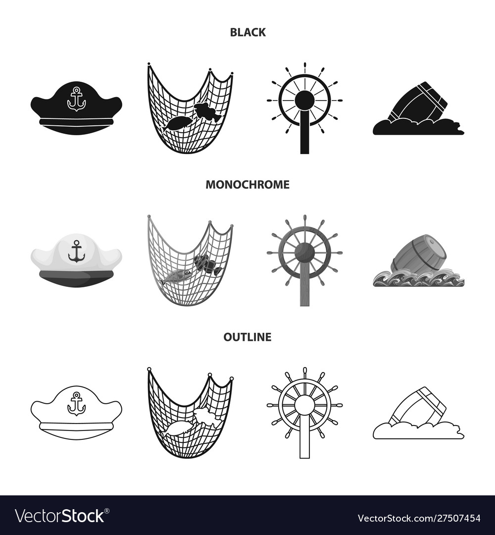 Isolated object travel and attributes logo set