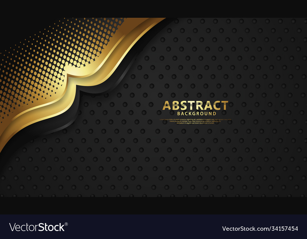 Luxury overlap layers background with lines vector image Luxury overlap layers background with lines