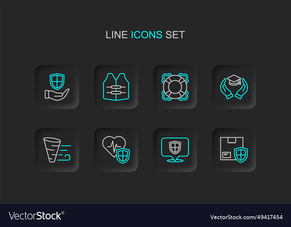 Set line delivery security with shield location