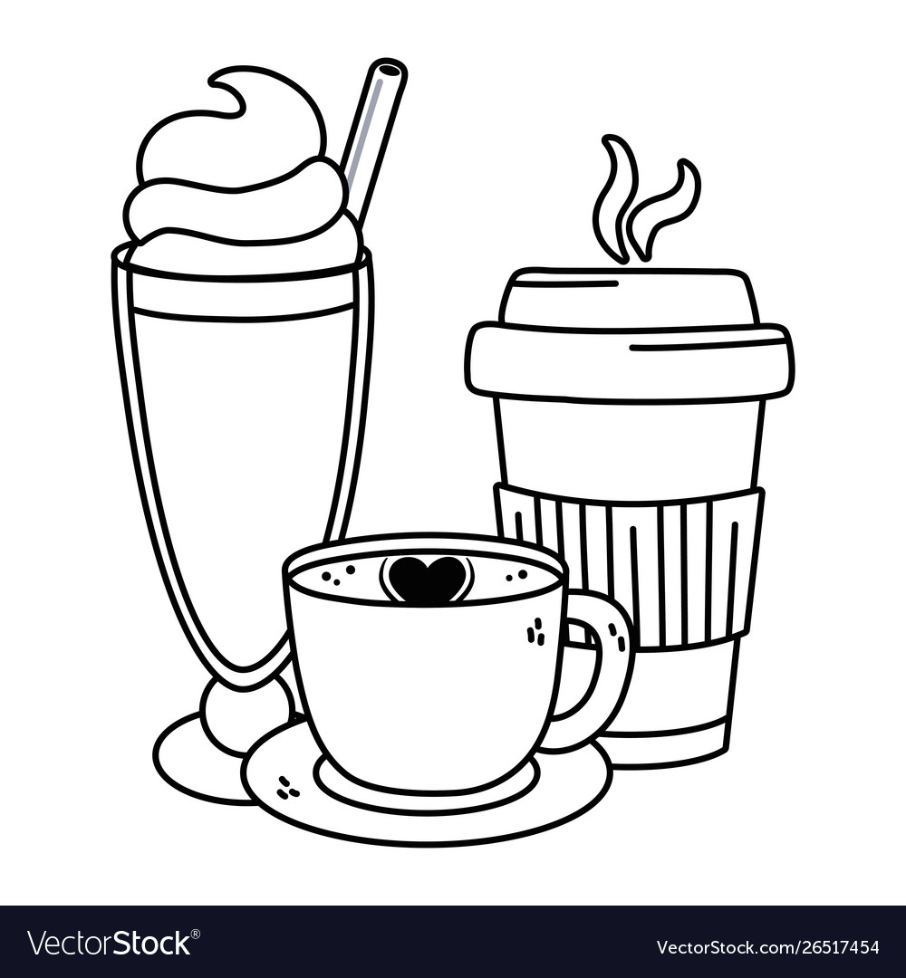 Sweet and delicious drinks design Royalty Free Vector Image Sweet and delicious drinks design Royalty Free Vector Image