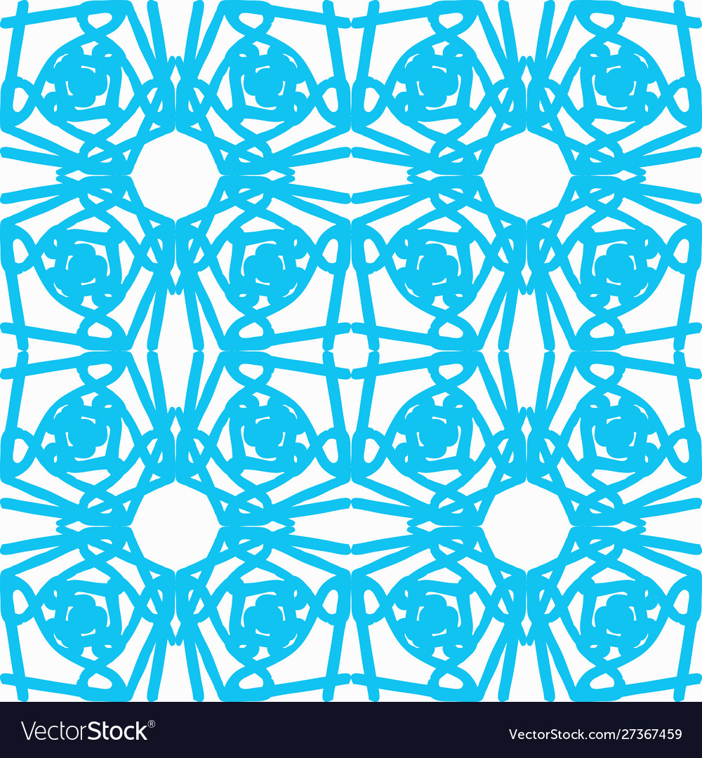 Colored retro abstract seamless pattern