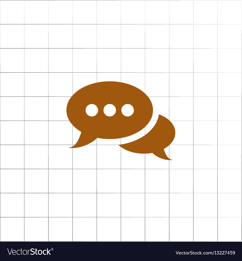 Speech bubbles dialog icon