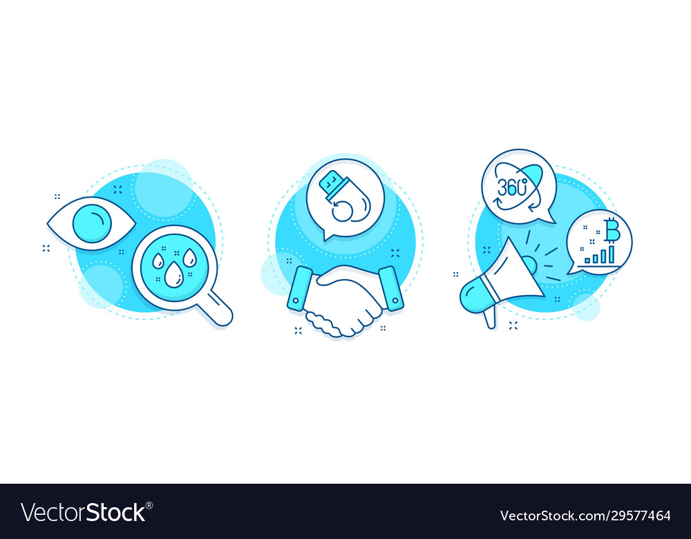 Flash memory rainy weather and bitcoin graph vector image Flash memory rainy weather and bitcoin graph
