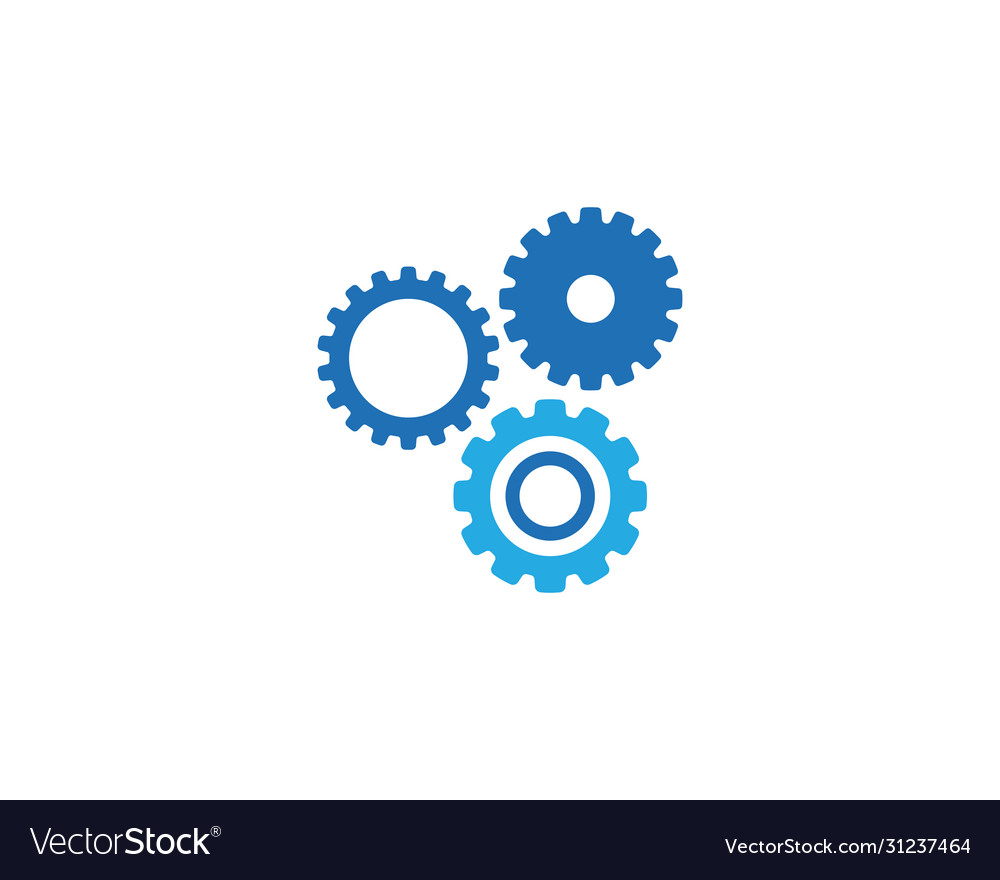 Gear logo template Royalty Free Vector Image - VectorStock