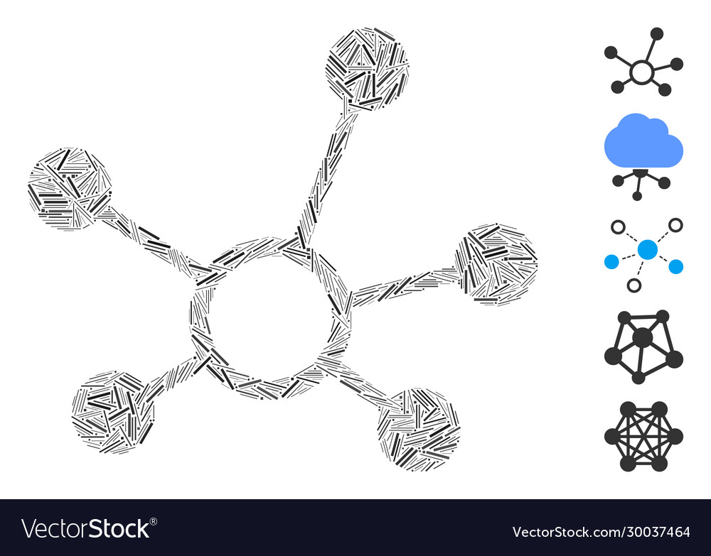 Hatch mosaic connection links