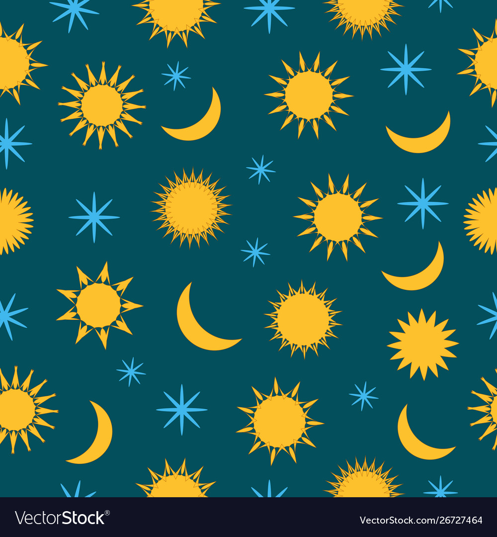 Sky seamless pattern background