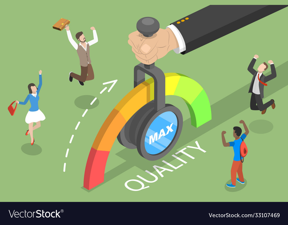 3d isometric flat conceptual Royalty Free Vector Image