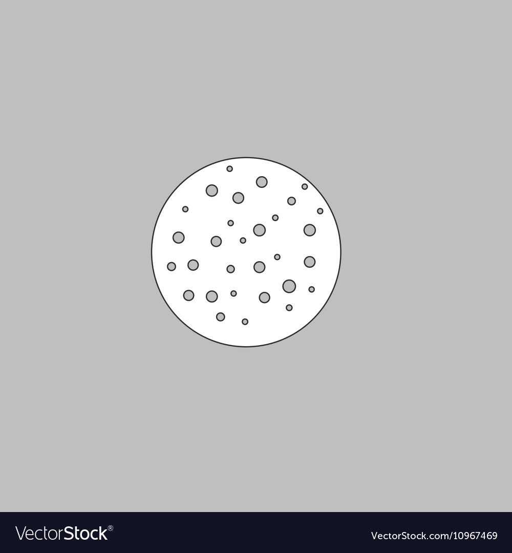 Full moon computer symbol