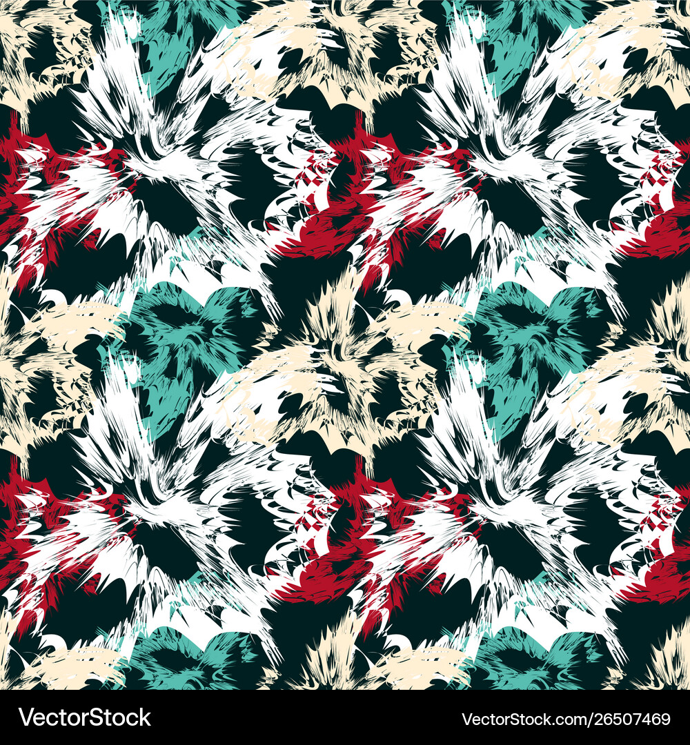 Graffiti abstract seamless pattern grunge effect Vector Image