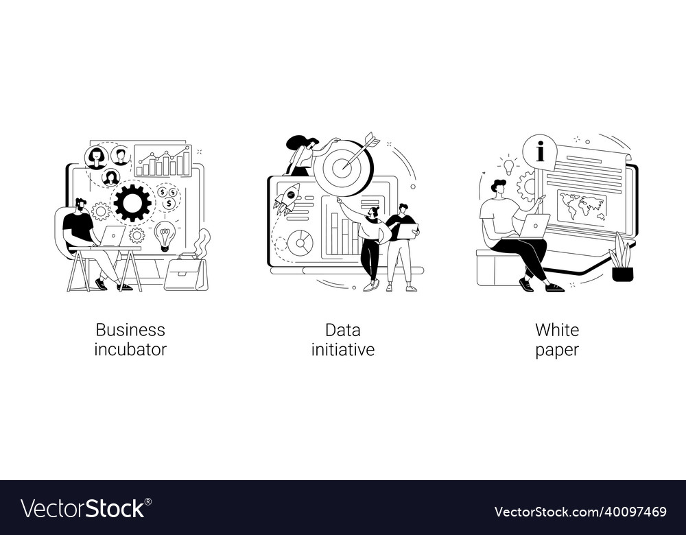 Startup development abstract concept Vector Image Startup development abstract concept