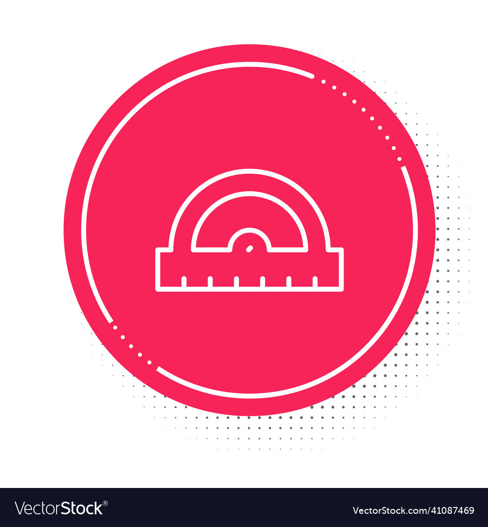 White line protractor grid for measuring degrees vector image White line protractor grid for measuring degrees