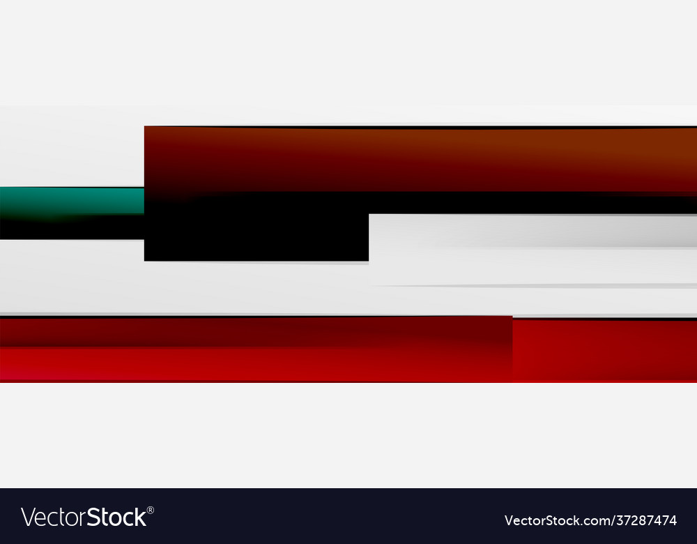 Multicolored lines background design template vector image Multicolored lines background design template