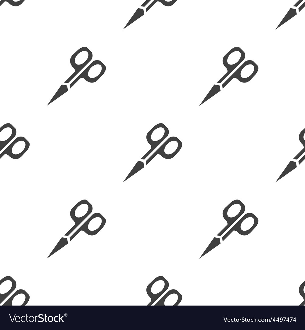 Scissors seamless pattern