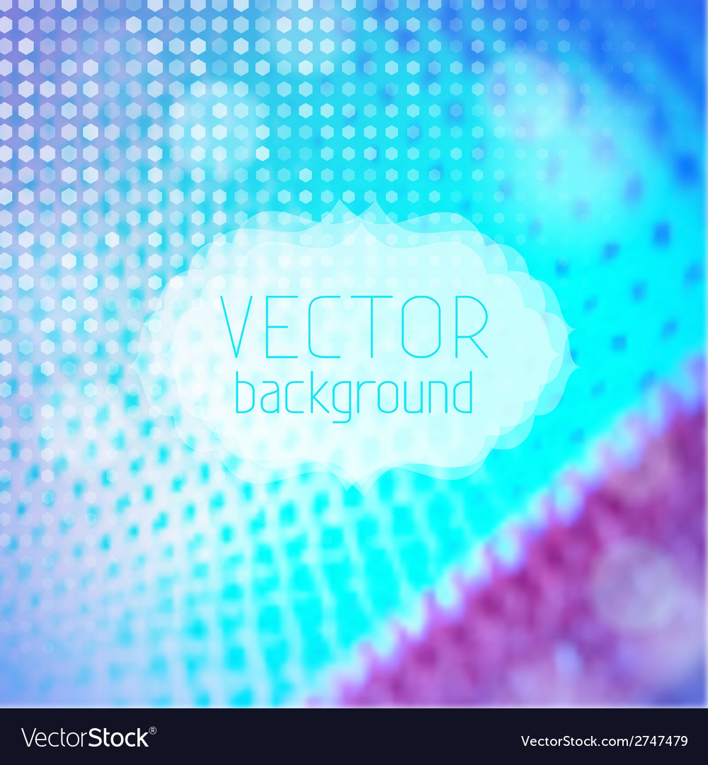 Blur background with white badge and bokeh