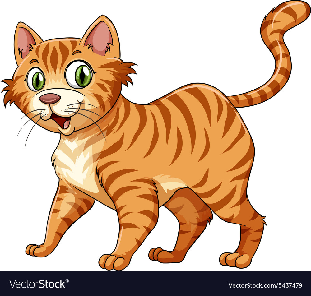 Кошка мультяшная
